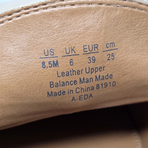 Franco Sarto Women's EDA Classic Slip on Loafer Oyster Beige Size 8.5M New - Picture 4 of 10